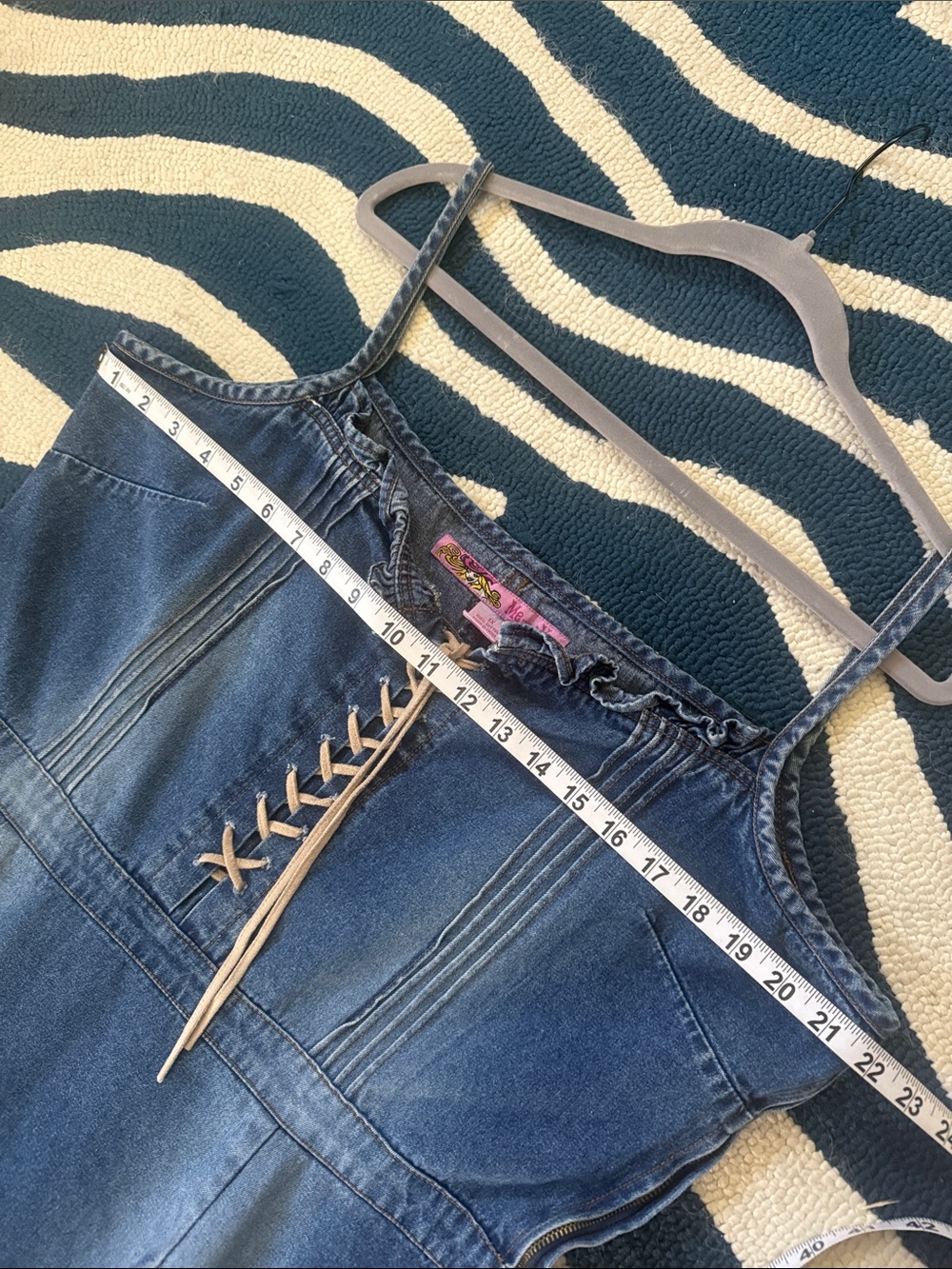 Y2K Me and You Denim Dress - Picture 5 of 7